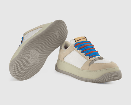 Men's Gucci Screener White GG Canvas Shoes