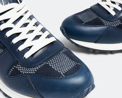 Men's Louis Vuitton Run Away Navy Sneakers