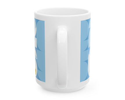 Argentina Soccer Player Nahuel Molina Mug — Ceramic Coffee Cup, World Cup 2026