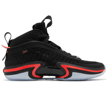 Men's Air Jordan 36 Black Infrared Shoes