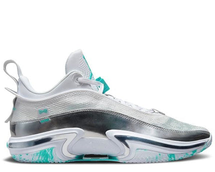 Men's Air Jordan 36 x Guo Ailun Low Pf 'White Hyper Jade' Shoes