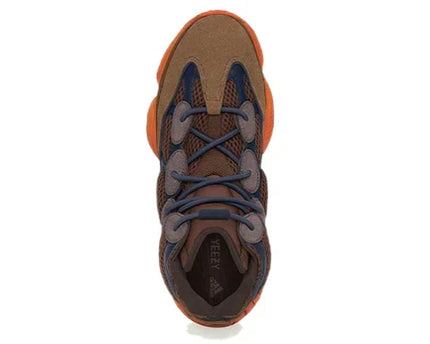 Men's Yeezy 500 High 'Tactical Orange' Shoes