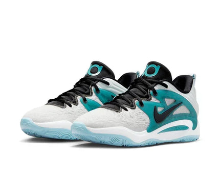 Men's KD 15 White Photon Dust Teal Shoes