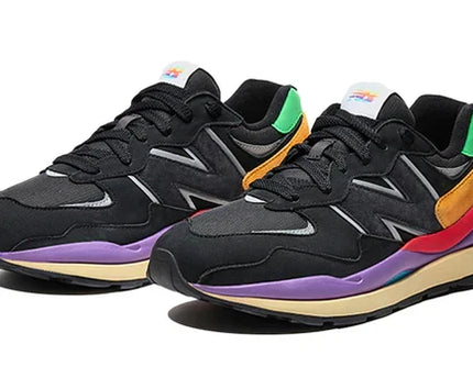 Men's New Balance 57/40 Black Vivid Cactus Shoes