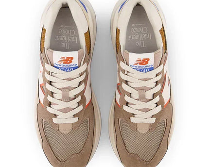 Men's New Balance 57/40 Brown Orange Shoes