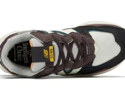 Men's New Balance 57/40 Brown White Black Shoes
