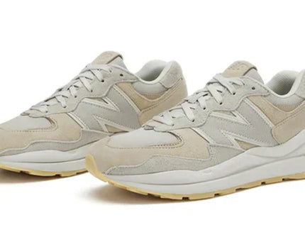 Men's New Balance 57/40 Gray Light Cream Shoes