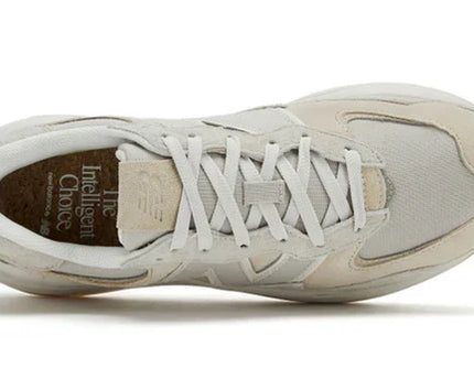 Men's New Balance 57/40 Gray Light Cream Shoes