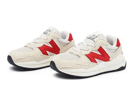 Men's New Balance 57/40 Ivory Red Shoes