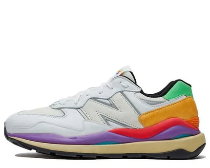 Men's New Balance 57/40 Munsell White Vivid Cactus Shoes