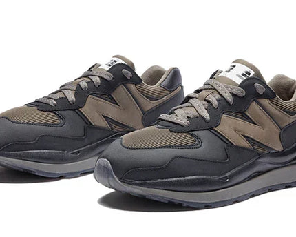 Men's New Balance N.HOOLYWOOD x 57/40 'Black Light Brown' Shoes