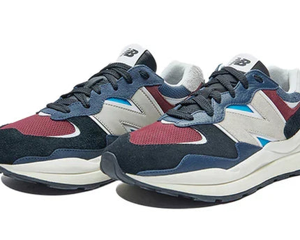 Men's New Balance 57/40 Navy Burgundy Shoes