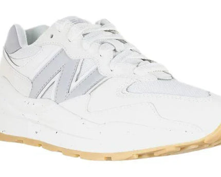 Men's New Balance 57/40 Pure White Gum Shoes