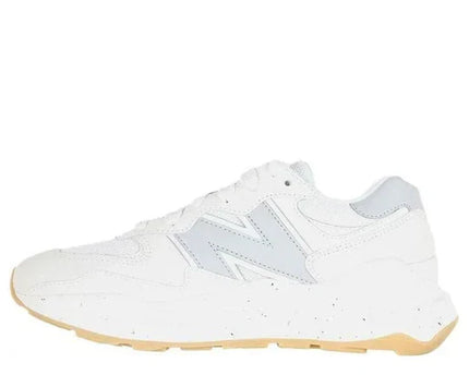 Men's New Balance 57/40 Pure White Gum Shoes