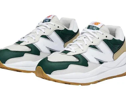Men's New Balance 57/40 White Green Shoes