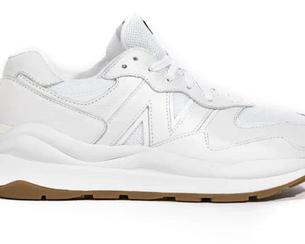 Men's New Balance 57/40 White Gum Shoes