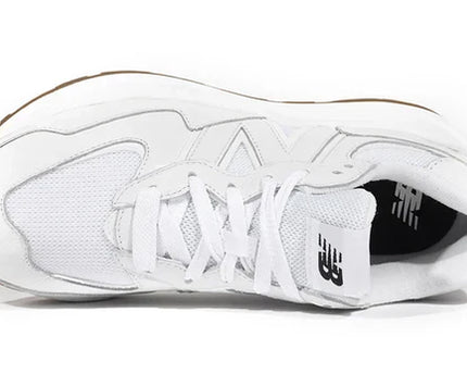 Men's New Balance 57/40 White Gum Shoes
