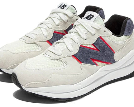 Men's New Balance 57/40 White Navy Shoes