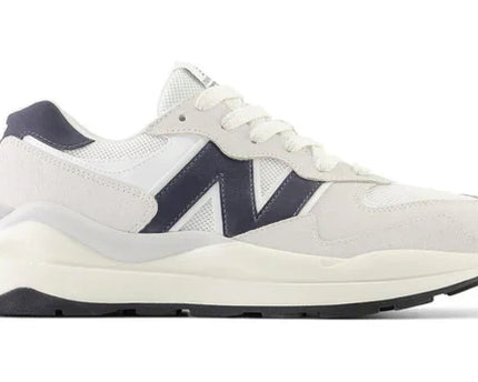 Men's New Balance 57/40 White Navy Shoes