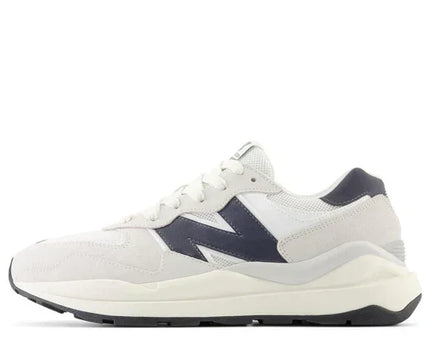 Men's New Balance 57/40 White Navy Shoes