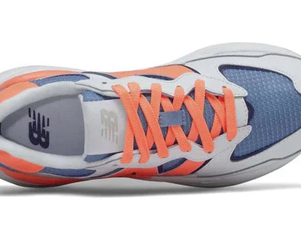 Men's New Balance 57/40 White Orange Stellar Blue Shoes