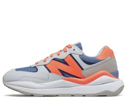 Men's New Balance 57/40 White Orange Stellar Blue Shoes