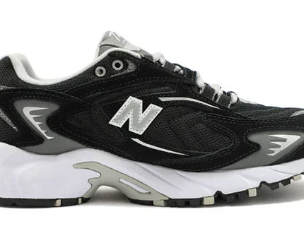 Men's New Balance 725 Black Metallic Silver Shoes