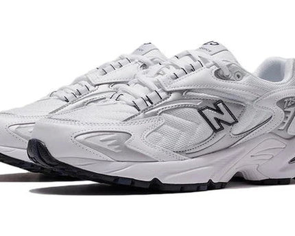 Men's New Balance 725 Metallic Silver White Shoes