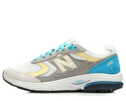 Men's New Balance 880 Series Low-Top White Grey Blue Shoes