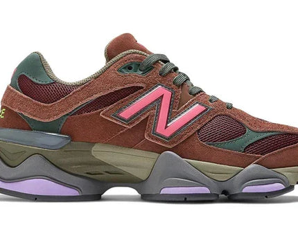 Men's New Balance 9060 Burgundy Pink Shoes