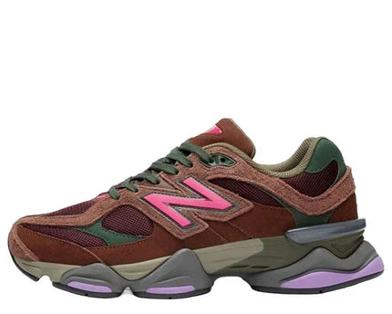 Men's New Balance 9060 Burgundy Pink Shoes