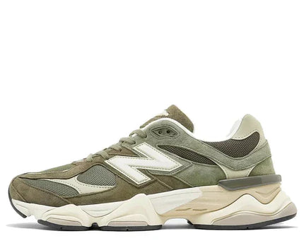 Men's New Balance 9060 Dark Camo Dark Olive Shoes