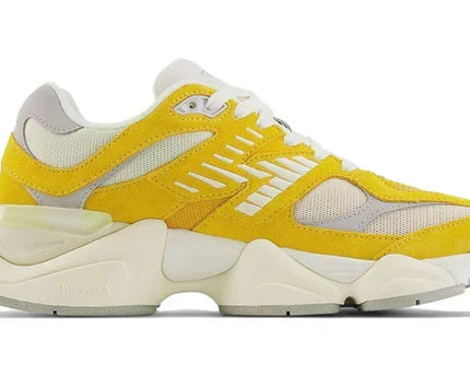 Men's New Balance 9060 Yellow Suede Shoes