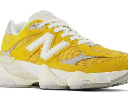 Men's New Balance 9060 Yellow Suede Shoes