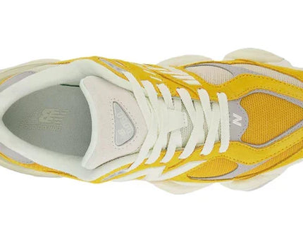 Men's New Balance 9060 Yellow Suede Shoes