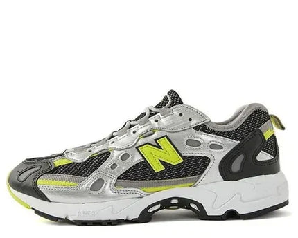 Men's New Balance 827 Black Silver Yellow Shoes
