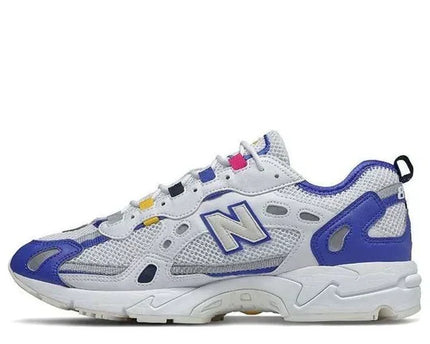 Men's New Balance 827 White Blue Shoes
