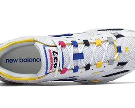 Men's New Balance 827 White Blue Yellow Shoes