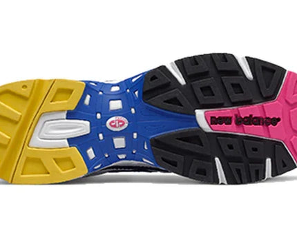Men's New Balance 827 White Blue Yellow Shoes