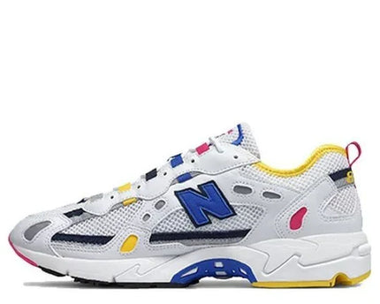 Men's New Balance 827 White Blue Yellow Shoes