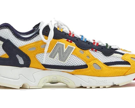 Men's New Balance x Aime Leon Dore 827 'Yellow' Shoes