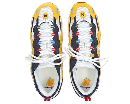 Men's New Balance x Aime Leon Dore 827 'Yellow' Shoes