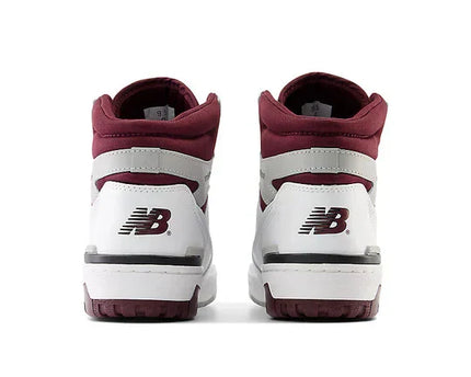 Men's New Balance 650R White Burgundy Shoes