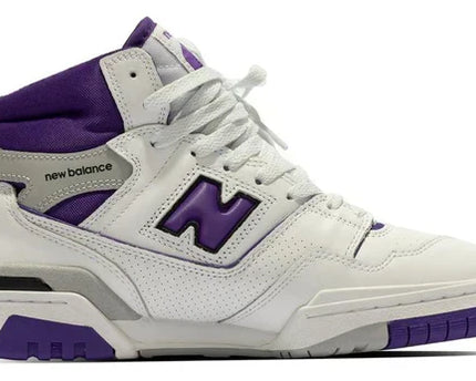 Men's New Balance 650R White Interstellar Purple Shoes