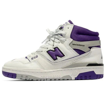 Men's New Balance 650R White Interstellar Purple Shoes