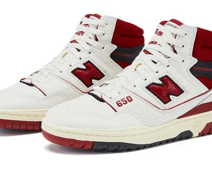Men's New Balance x Aime Leon Dore 650R 'White Red' Shoes