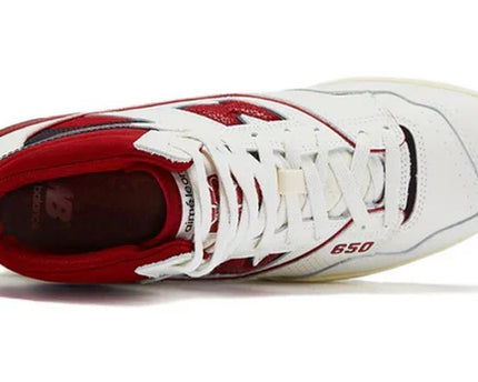 Men's New Balance x Aime Leon Dore 650R 'White Red' Shoes