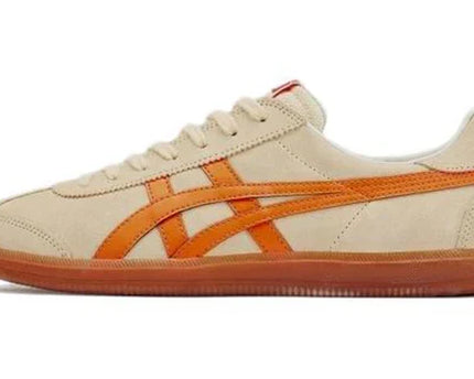 Men's Onitsuka Tiger Tokuten Cream Orange Gum Shoes