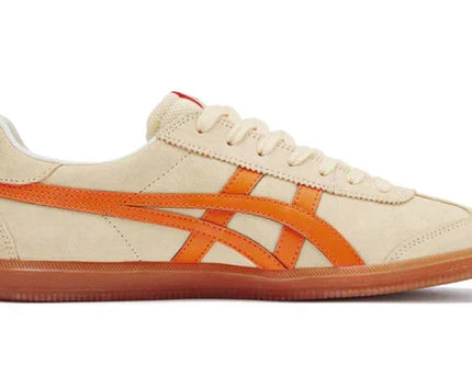 Men's Onitsuka Tiger Tokuten Cream Orange Gum Shoes