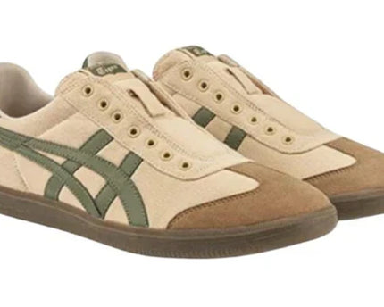 Men's Onitsuka Tiger Tokuten Slip-on 'Beige Brown Green' Shoes